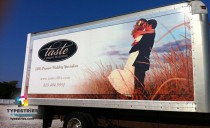 catering company truck wrap nj