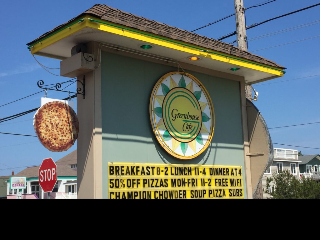 Restaurant signs in Ocean County on Long Beach Island Sign & Graphic Photo Blog of Typestries